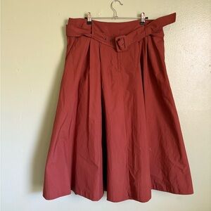 Worthington Terracotta Maxi Skirt Size 14